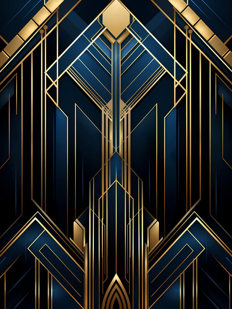 Deco wallpaper