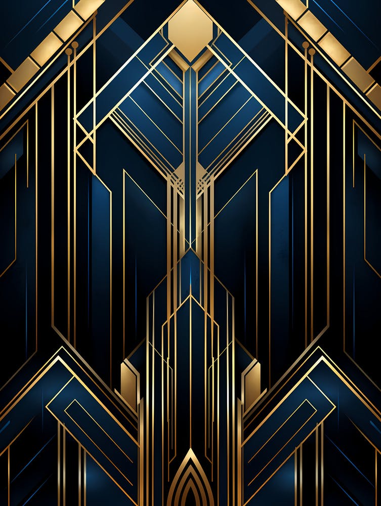 Deco wallpaper