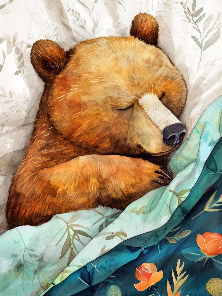 Sleepy Bear animal story