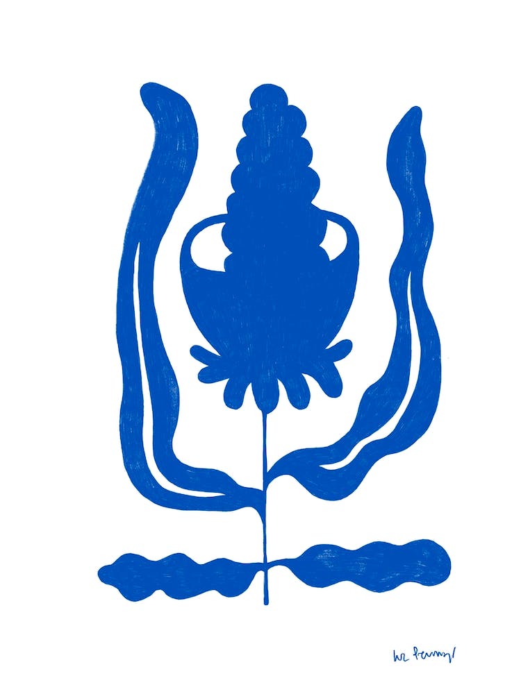 Blue Flower Collection 5