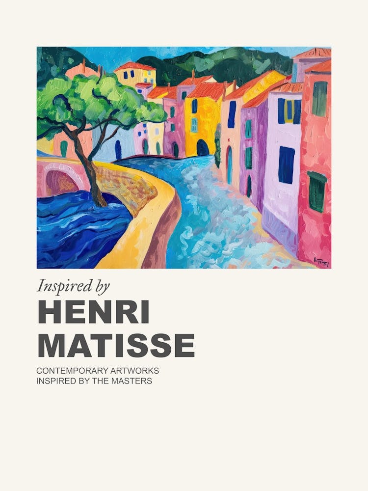 Museum Poster Inspired By Henri Matisse 3