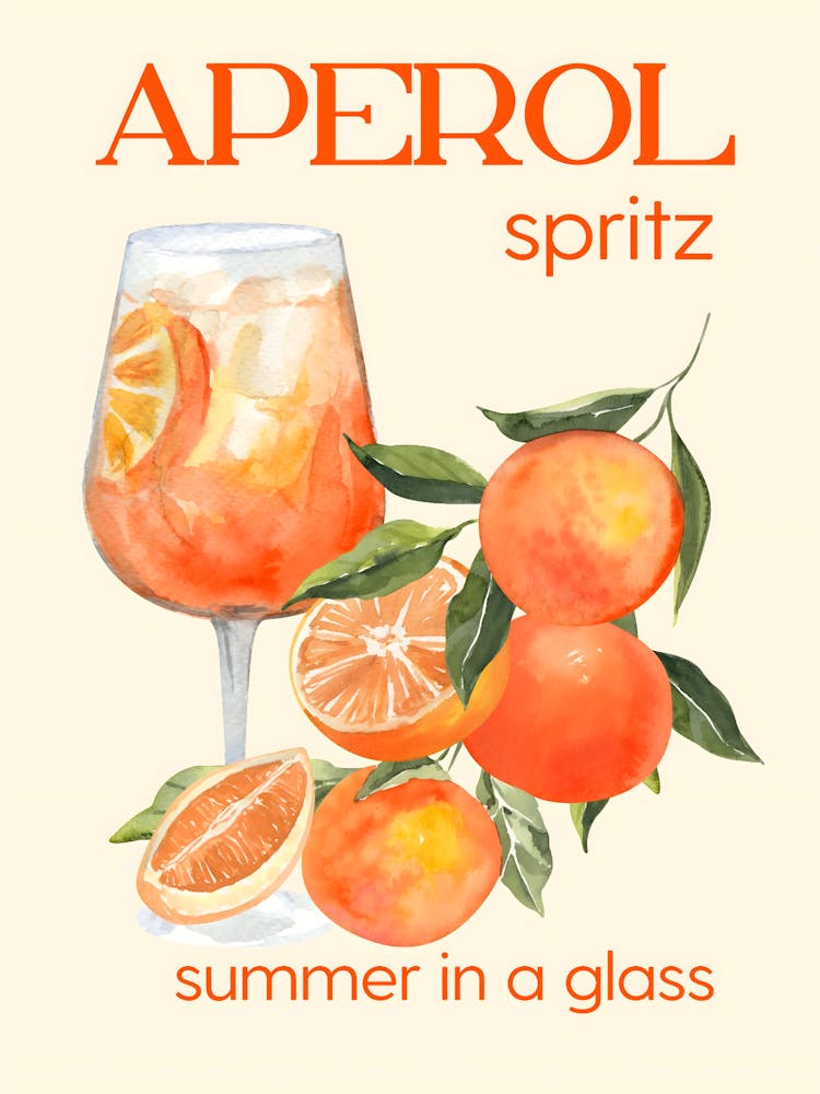 Aperol Spritz Summer In A Glass 1