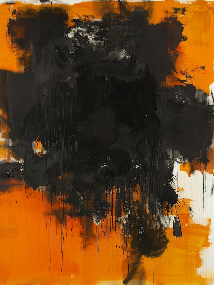 'Orange And Black' 1