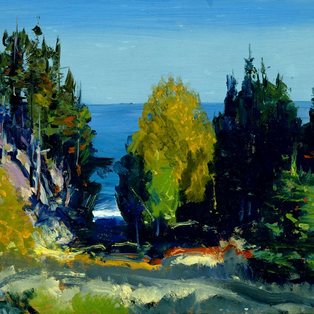 George Bellows The Grove Monhegan 1911
