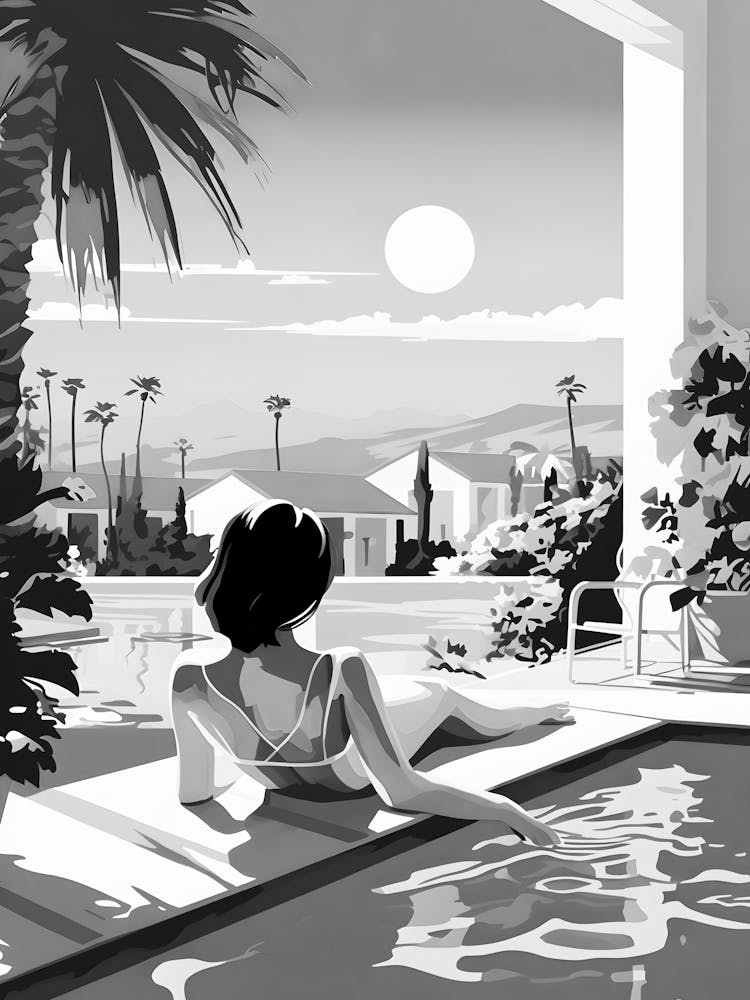 Black And White Illustration 9