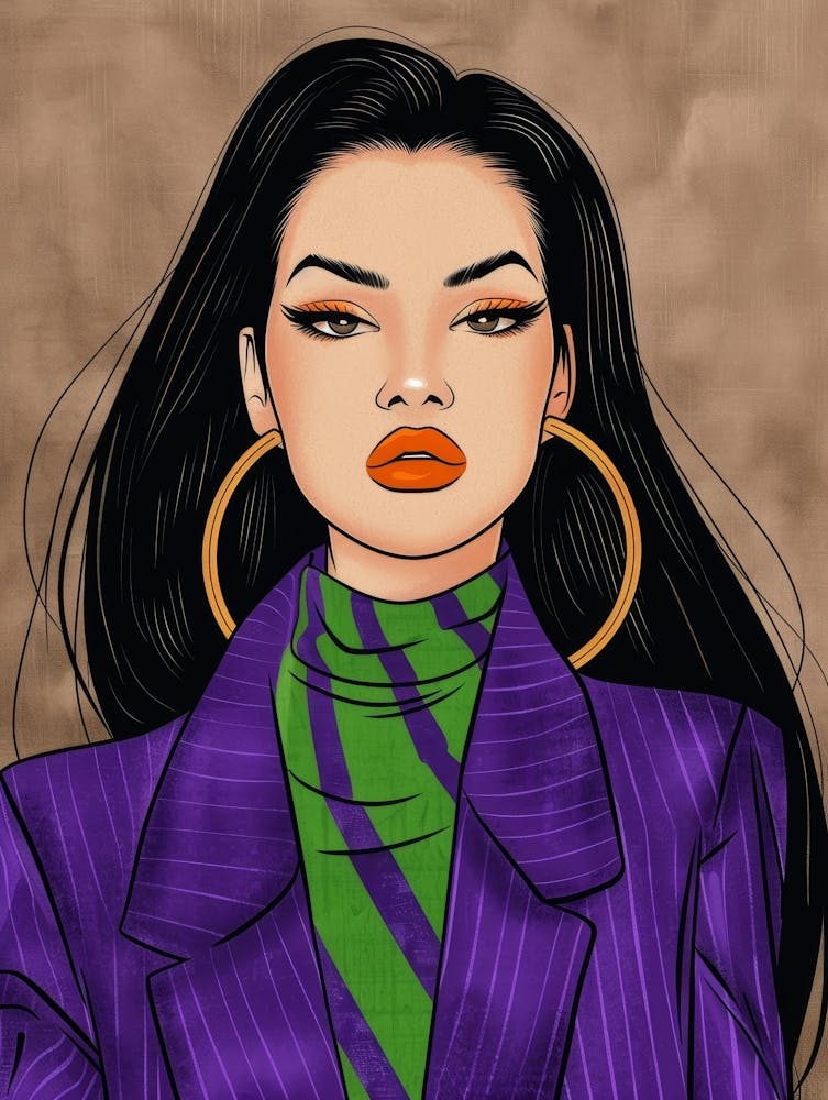 Asian Fashion Illustration 2