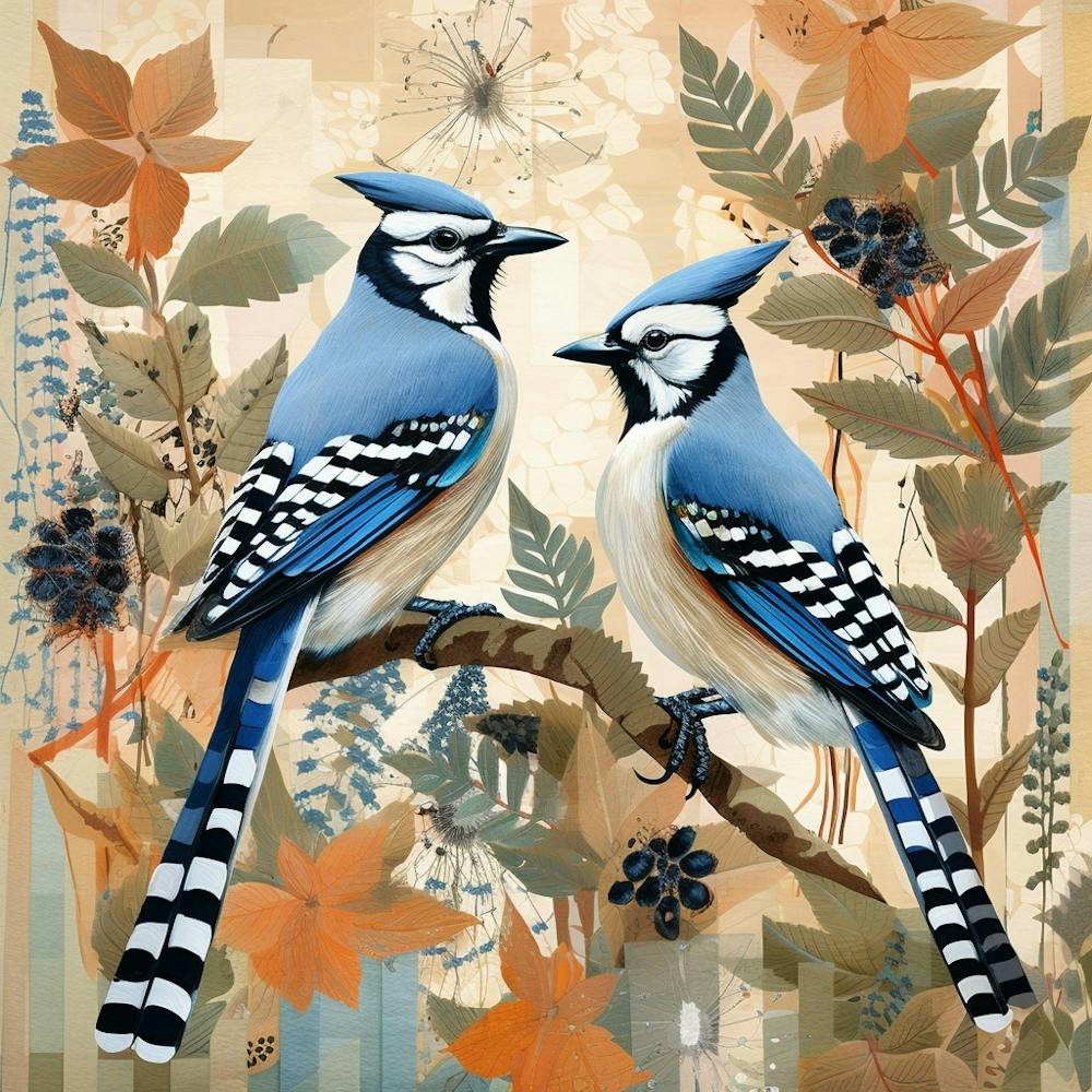 Bird In Nature Blue Jay 3