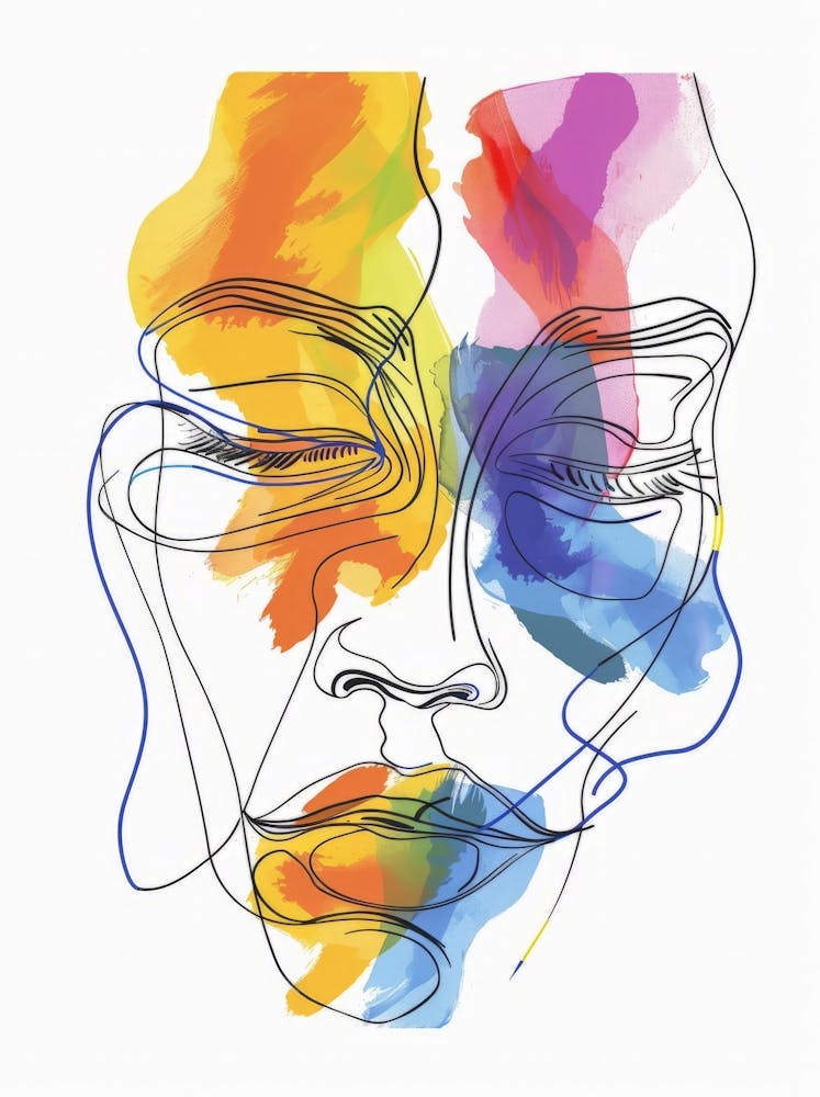 Face I Canvas Print