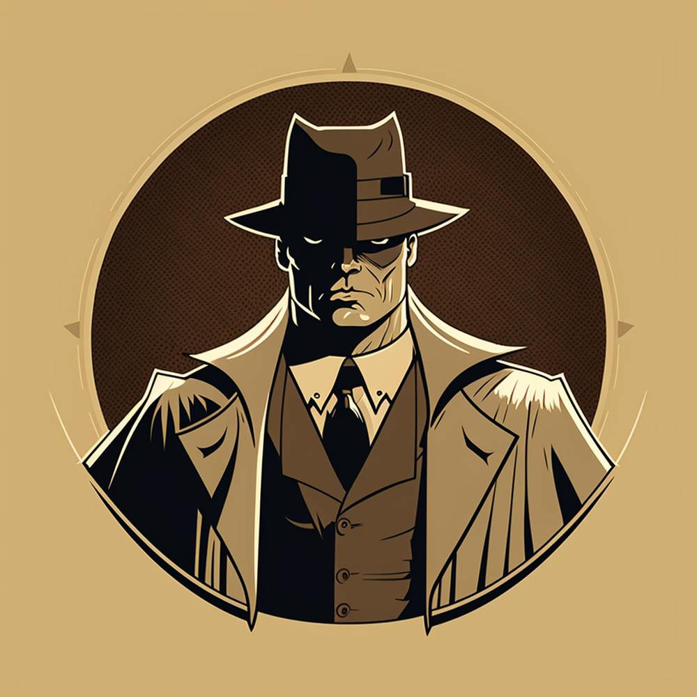 Detective In Hat