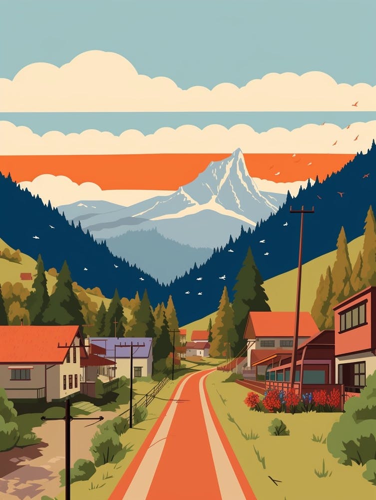 Bosnia Herzegovina 2 Travel Illustration