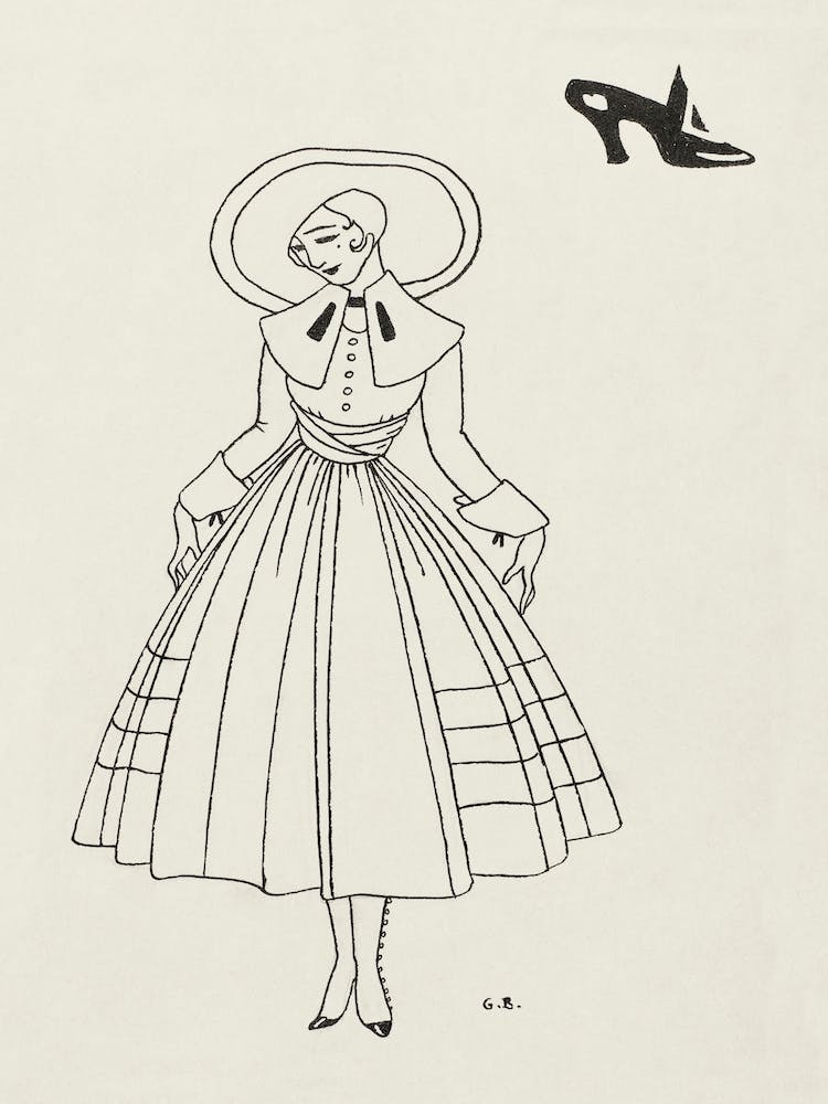 No. 8, 9, p. 26. from Gazette du Bon Ton, 2e année, George Barbier