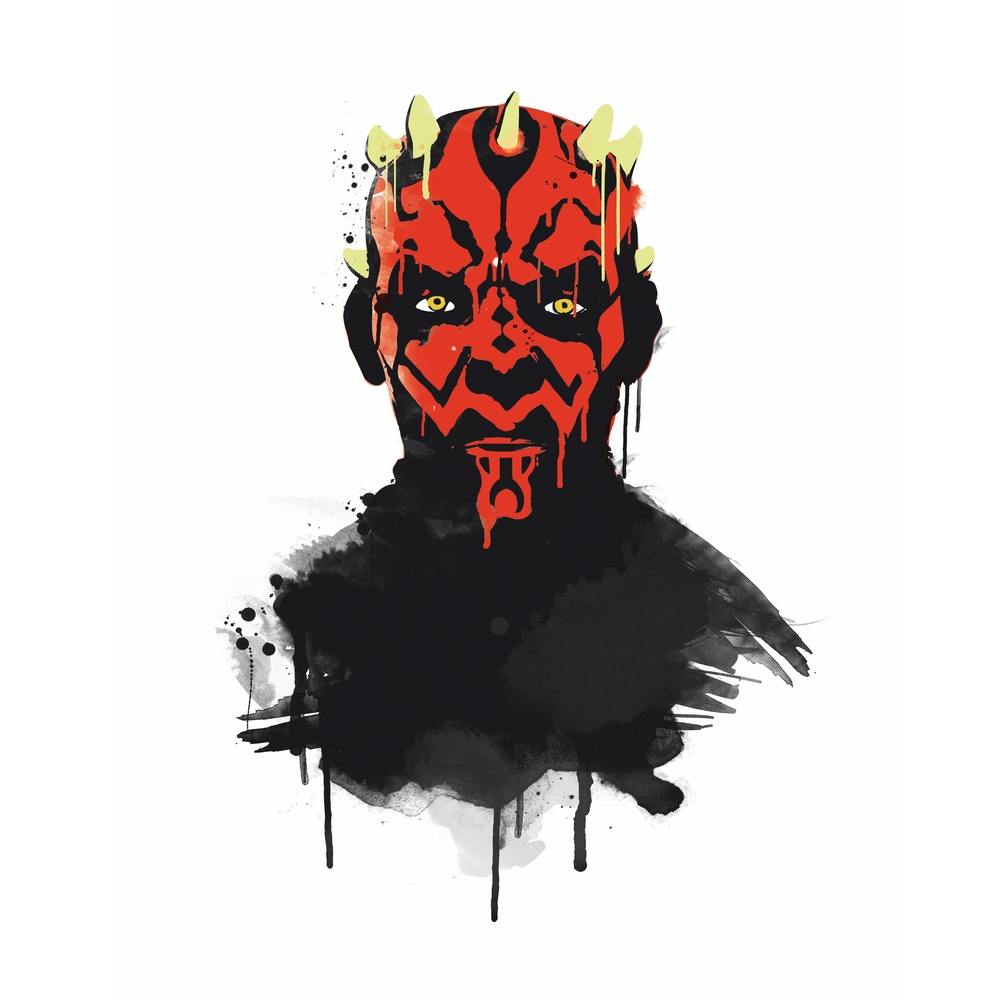 Darth Maul Watercolor Square