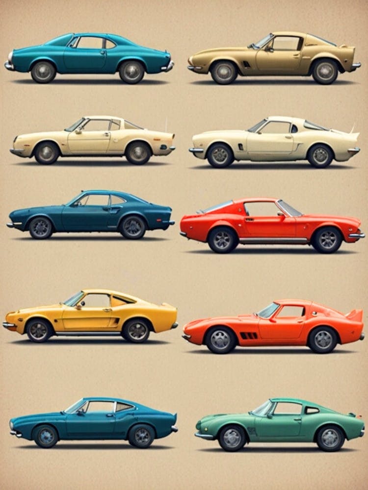 Collection Of Classic Cars