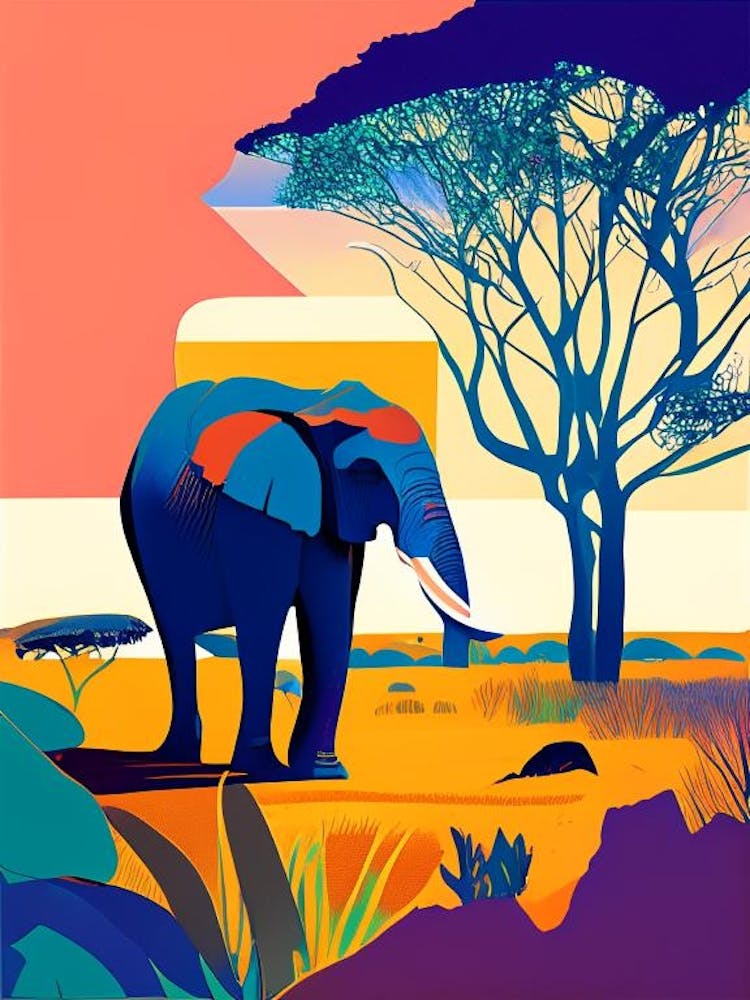 Addo Elephant National Park South Africa Pop Matisse