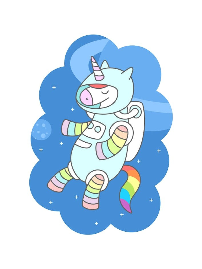 Unicorn Astronaut