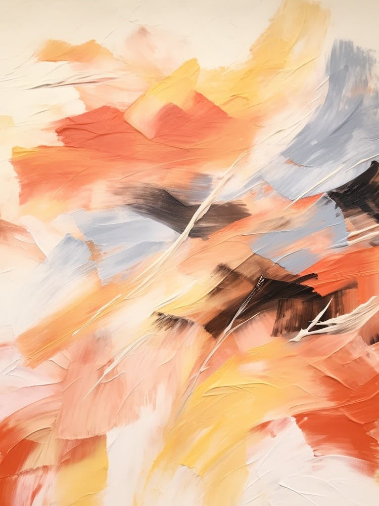 Veronica An Abstract Brush Stroke Painting Autumnal