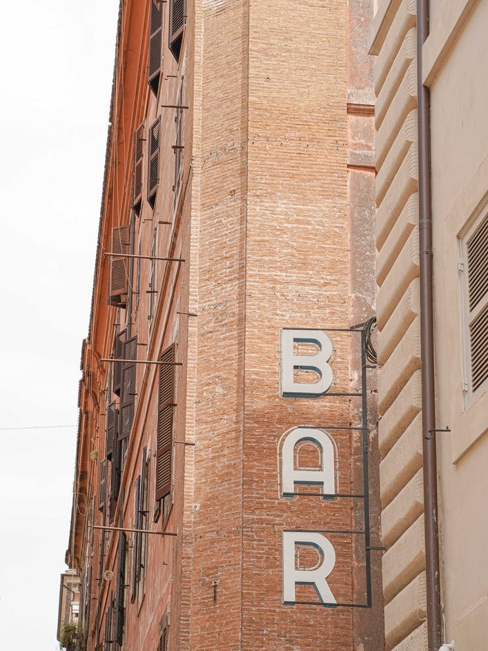 Bar Sign In Rome