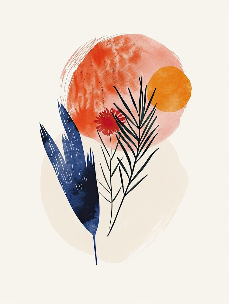 Retro Mirage In Cosmic Hues