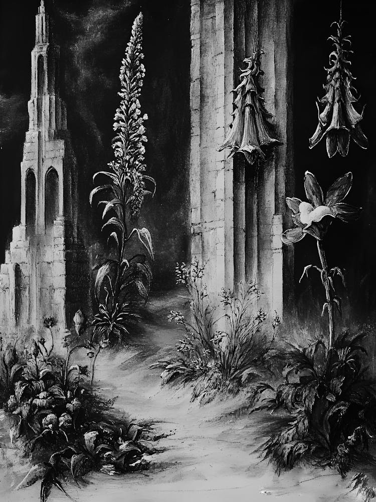 Black And White Painting 74