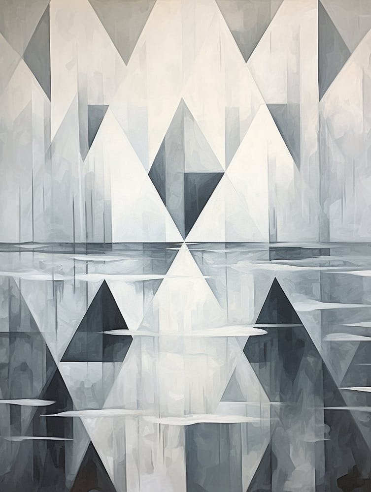 Water Geometric Abstract 6