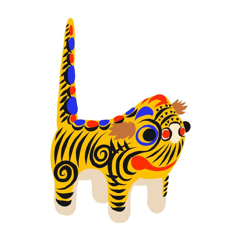 Hariko No Tora Tiger Doll Square