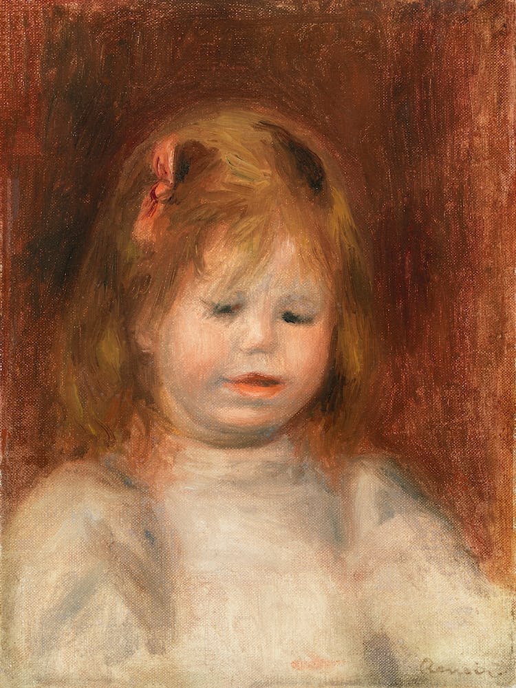 Portrait Of Jean Renoir (1897), Pierre Auguste Renoir