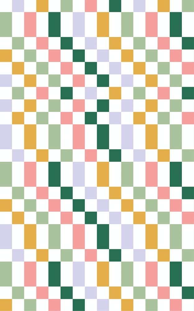 Karierte nostalgische Quadrate