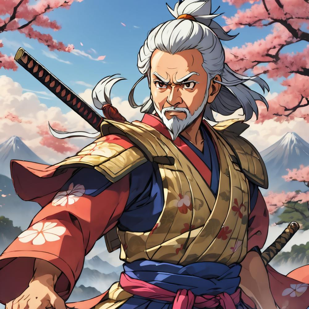 Modiji as a Samurai 2