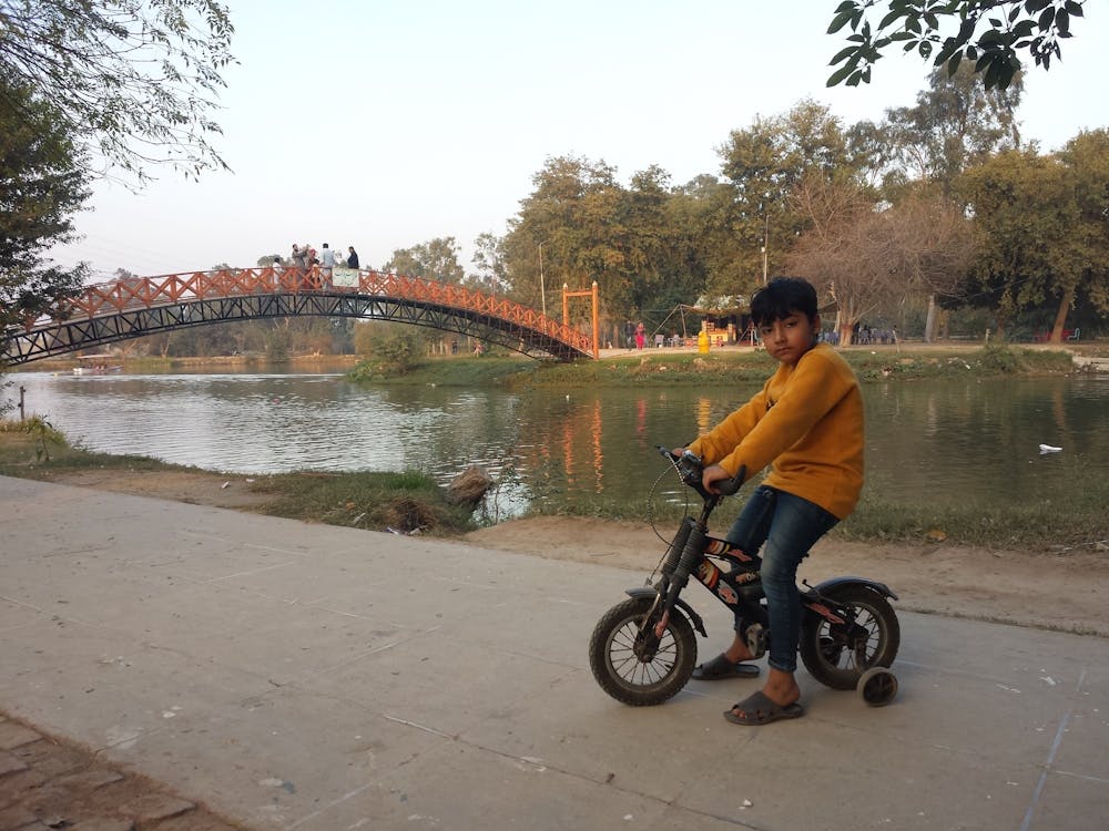 Boy On A Bike