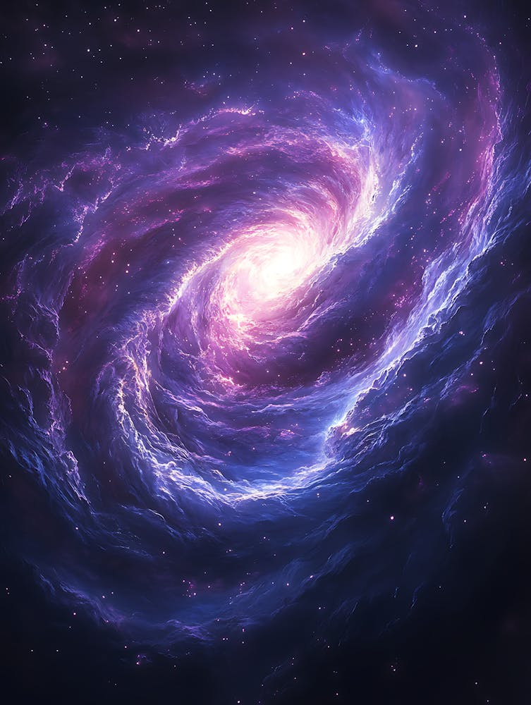 Spiral Galaxy In Space 2
