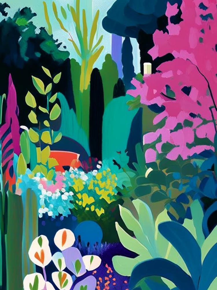 Jardin Botanique De Montréal, Canada Abstract Still Life