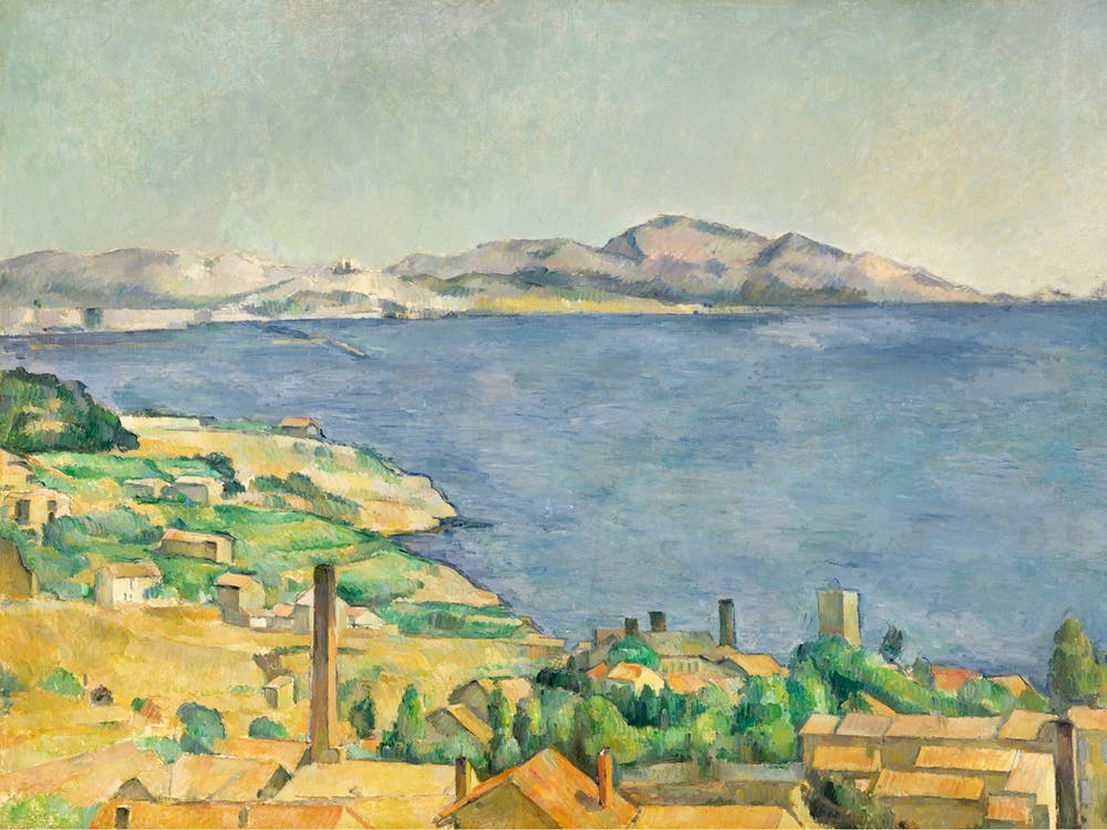 The Gulf Of Marseilles Seen From L'Estaque, Paul Cézanne