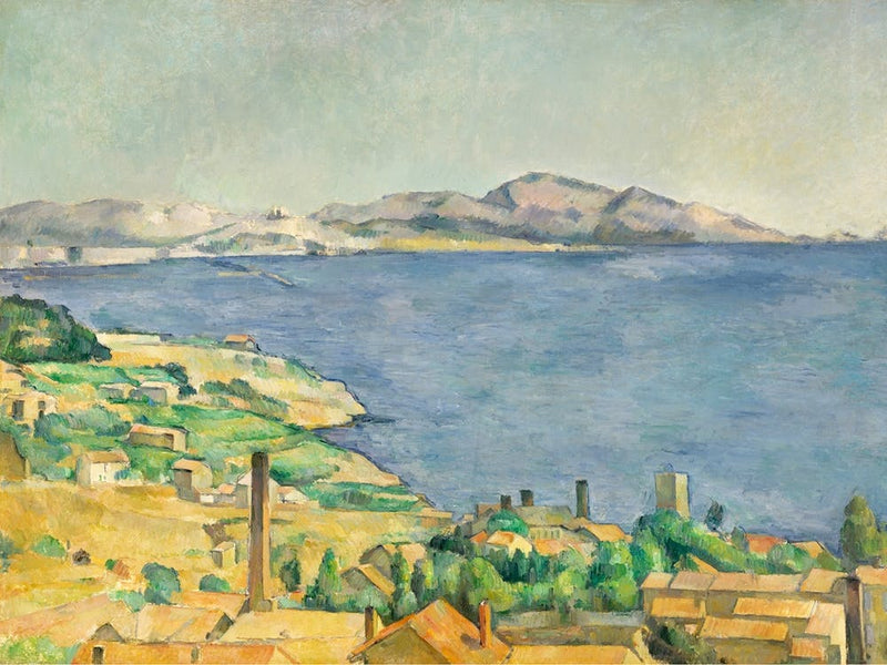 The Gulf Of Marseilles Seen From L'Estaque, Paul Cézanne