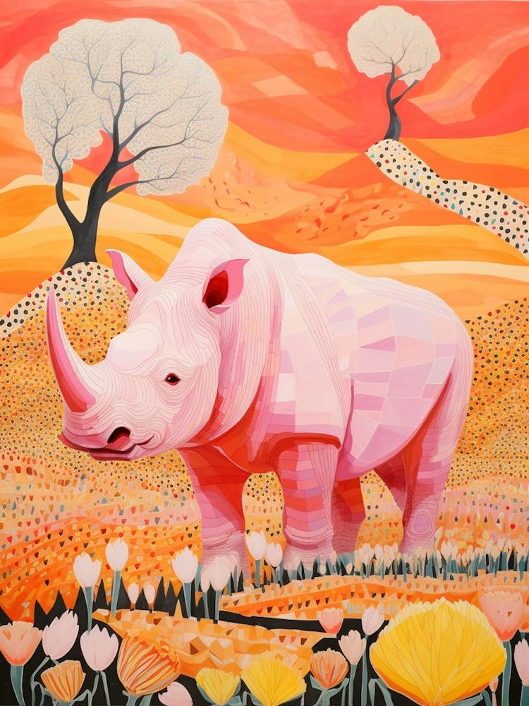 Rhino In The Wild 2