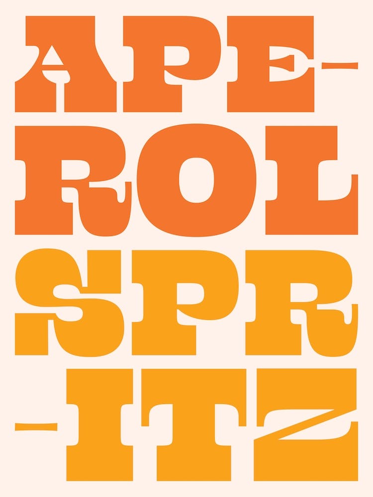 Aperol Spritz Cocktail