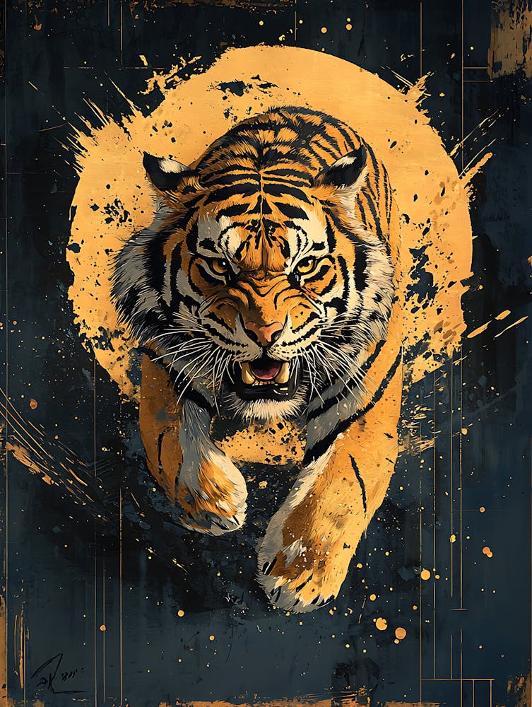 Tigre Fantastique Époustouflant 13