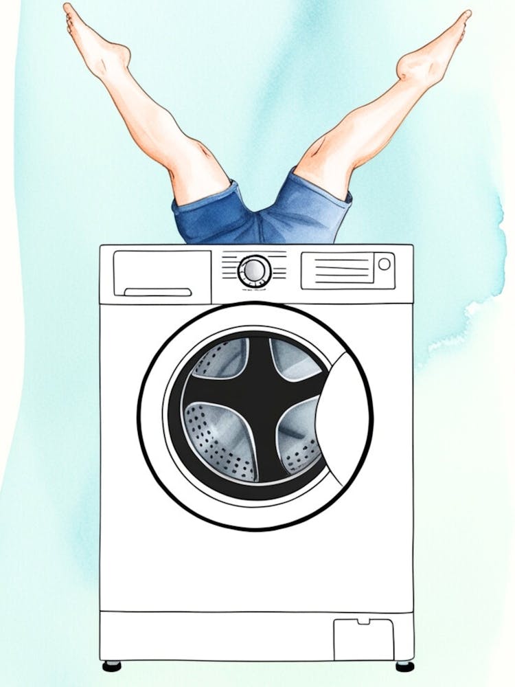 Illustration Of A Washing Machine