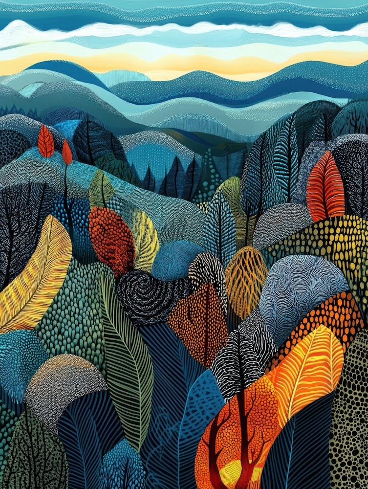 Autumn In The Mountains 1