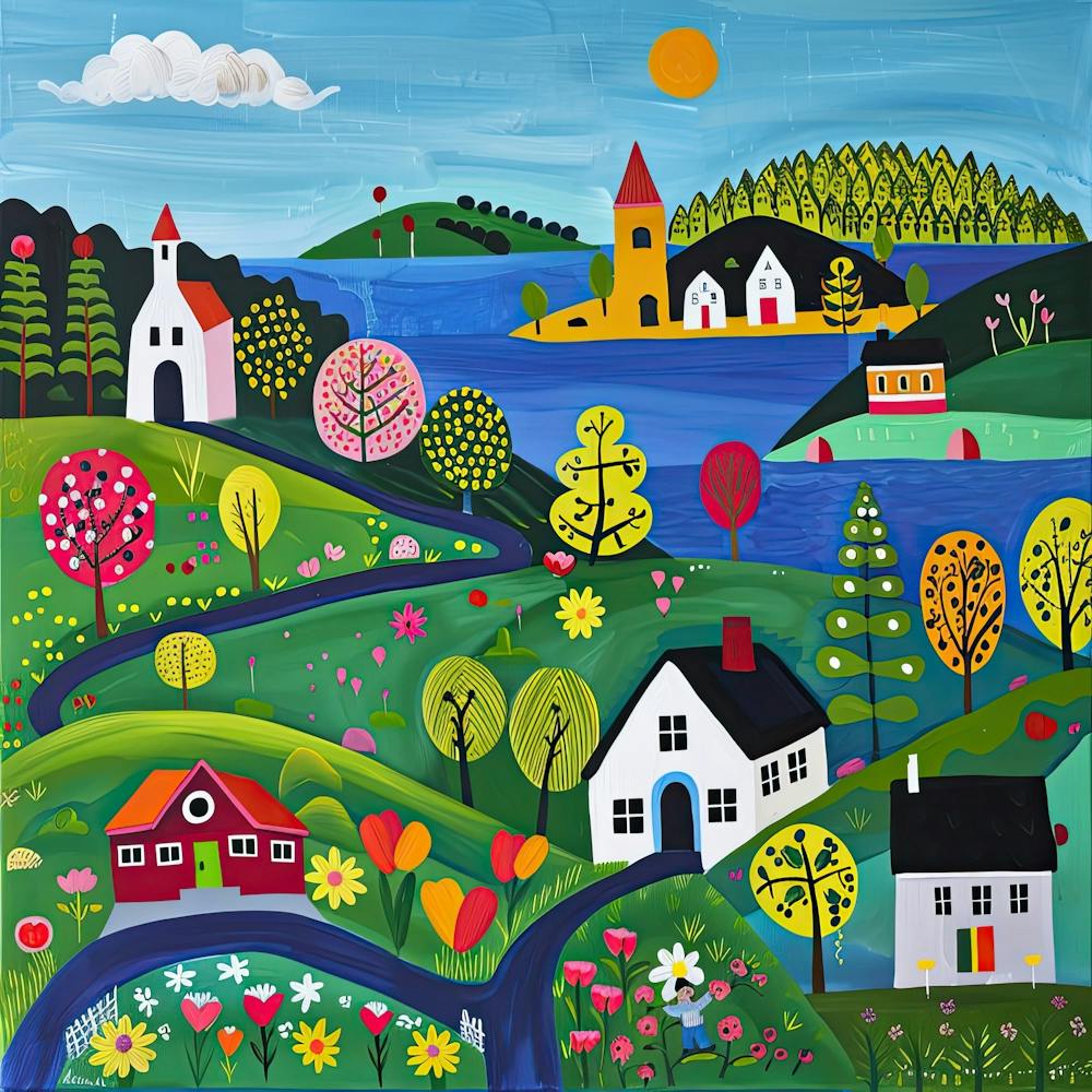 Kids Travel Illustration Canada 4