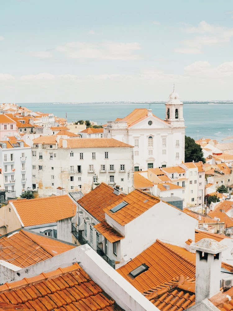 Lisbon Clay Rooftops