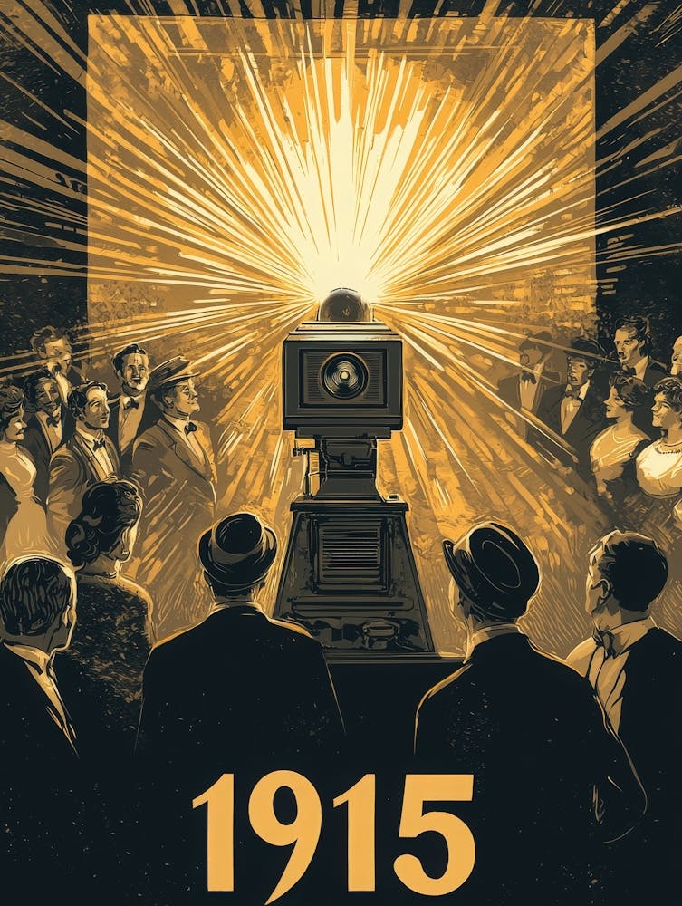 Aihrgdesign A Nostalgic Poster For An Early 1915 Cinema Scree 784a0eb9 4870 4ed2 84ee 650e43f89062 1