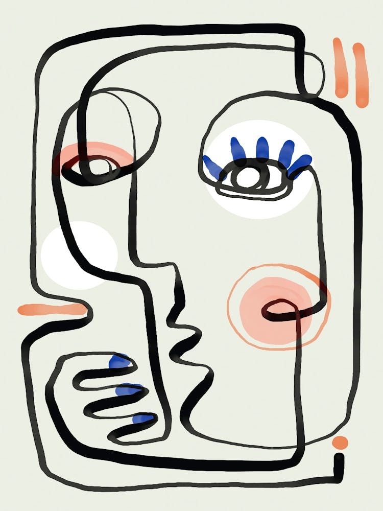 Frau mit Nagellack