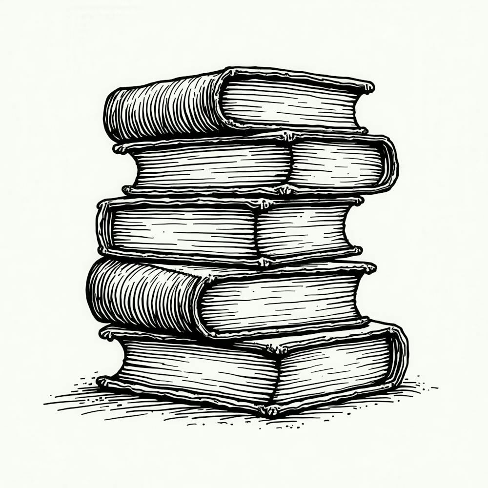 Stack Of Books 4