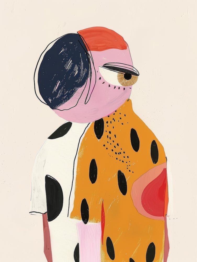Polka Dot Girl 4