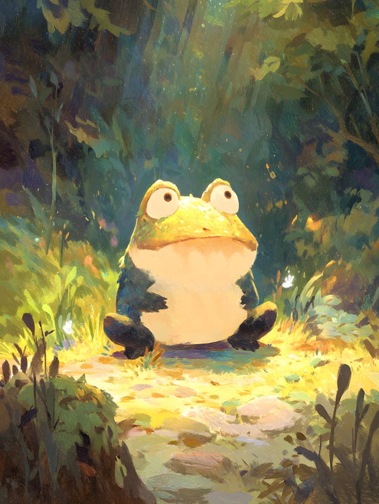 Frog In The Forest 12