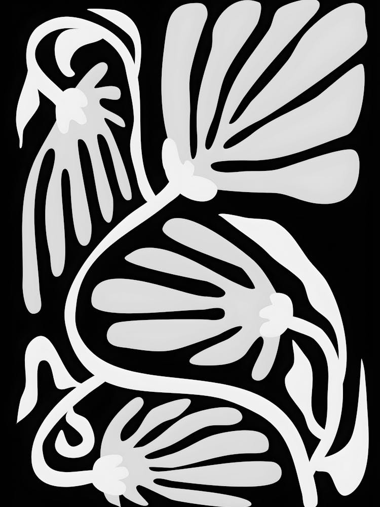 Black And White Painting 132