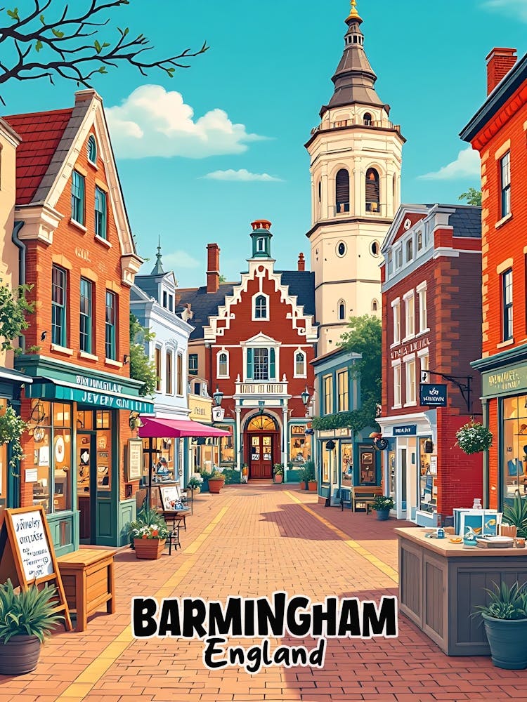 Birmingham Vintage Art V 05