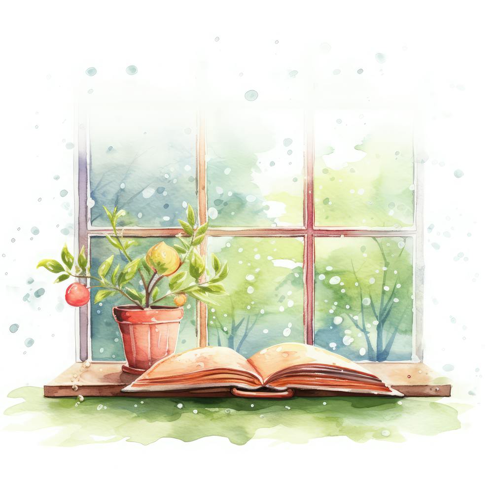 Watercolor Window Book