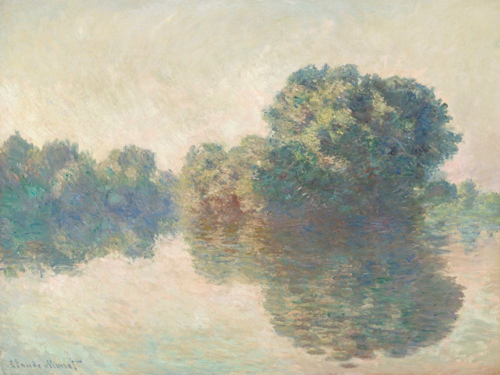 The Seine At Giverny (1897), Claude Monet