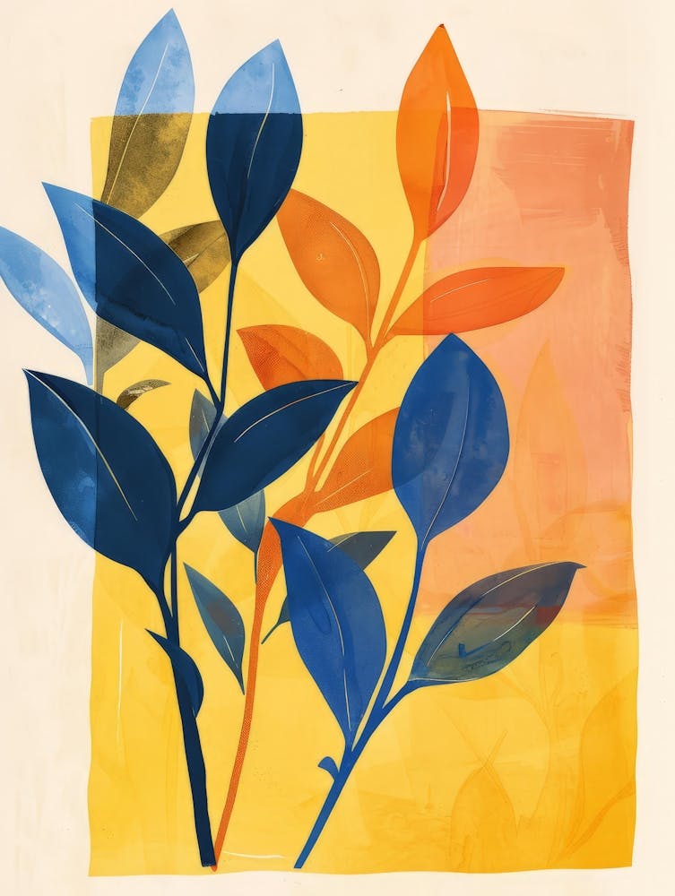 Abstract Leaves 36